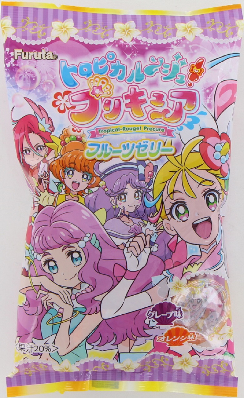 フルタ製菓　プリキュアフルーツゼリー